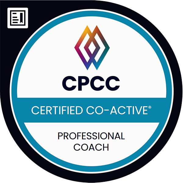 Co-Active Certified Professional Coach certification logo